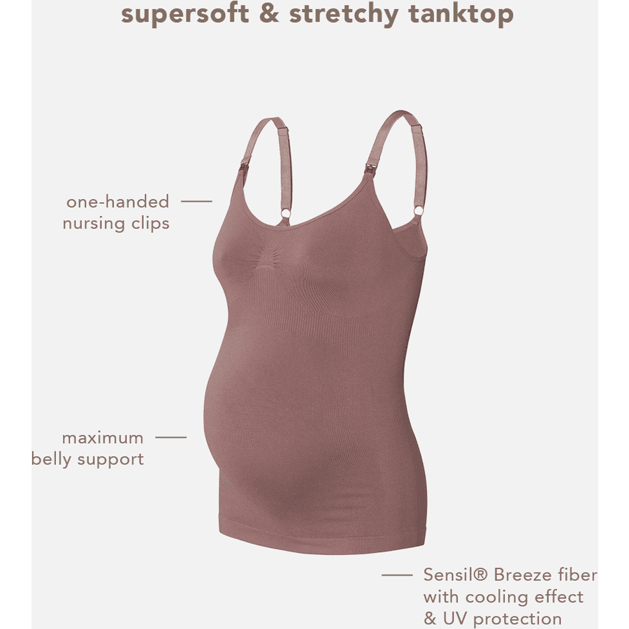 Noppies Still-Top Evi Sensil® Breeze Deep Taupe