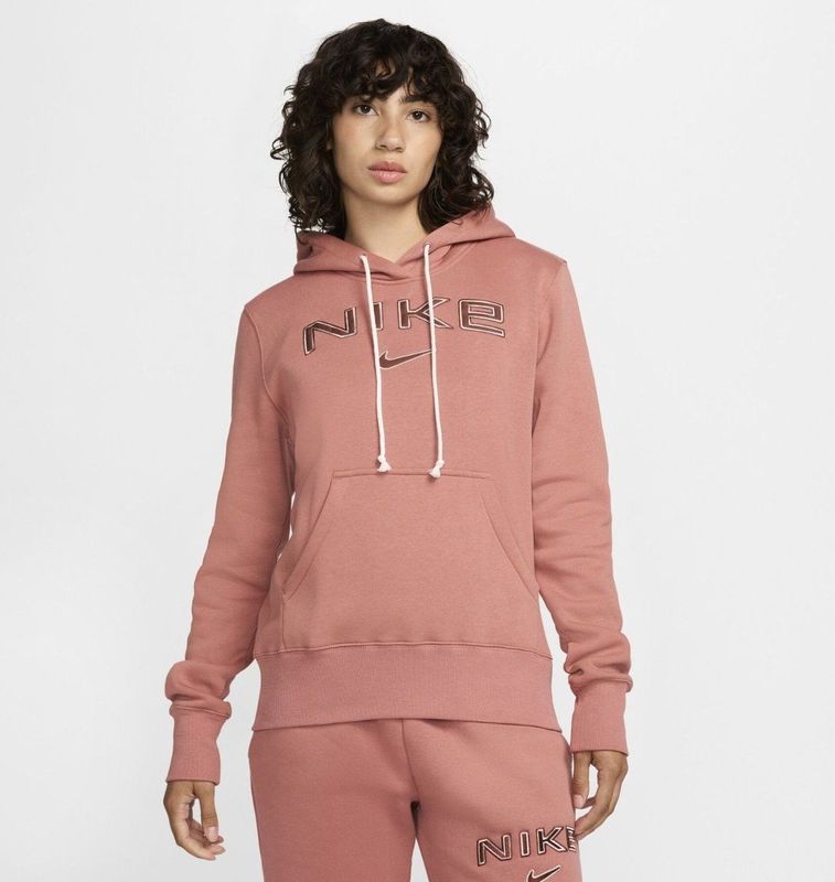 Nike - Phoenix Fleece - Sportsweater - Pink - Dames