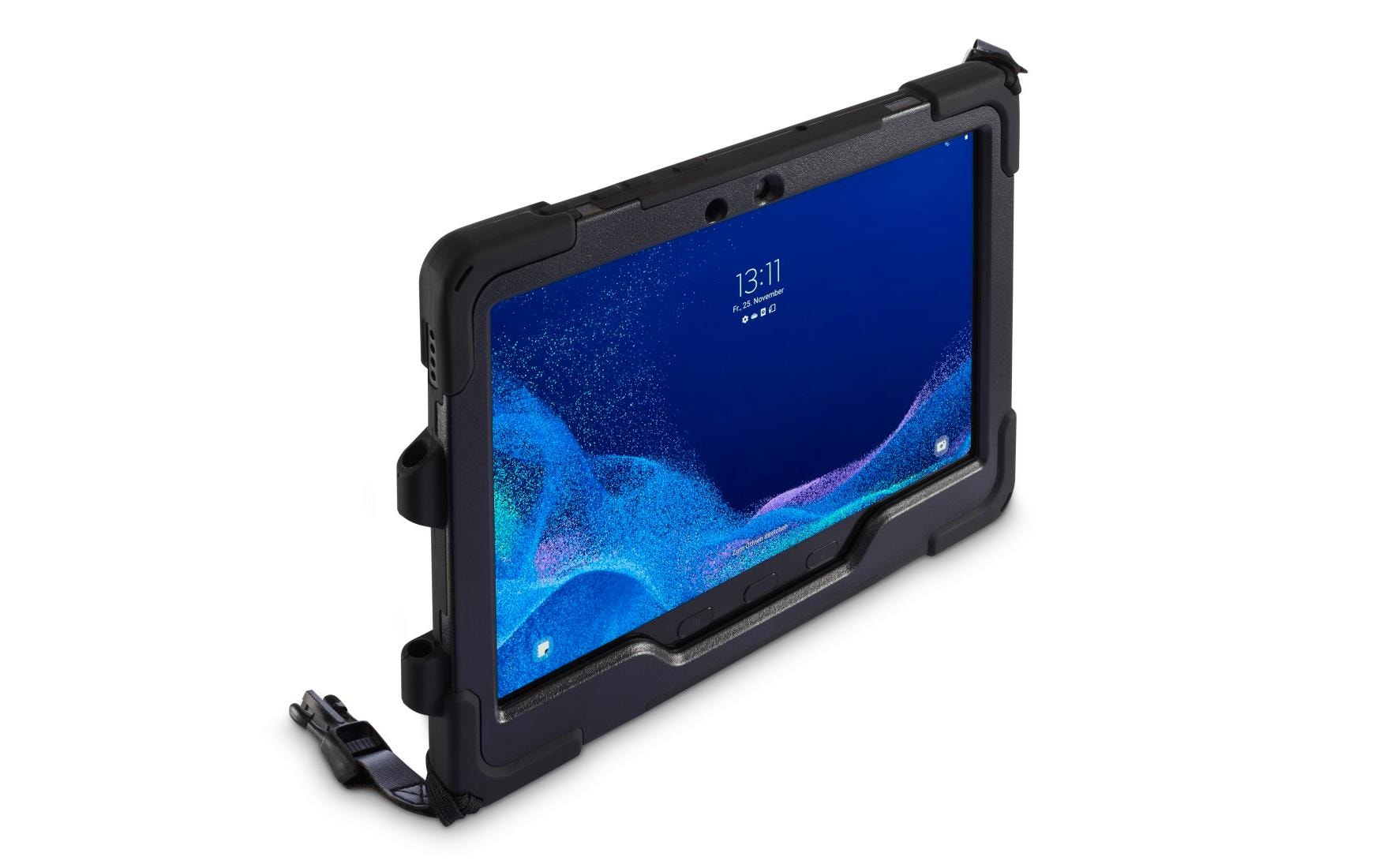 Tablet Book Cover Rugged Galaxy Tab Active4 Pro SchwarzTablet-Klappcover mit Alarmfunktion für das Galaxy Tab Active4 Pro