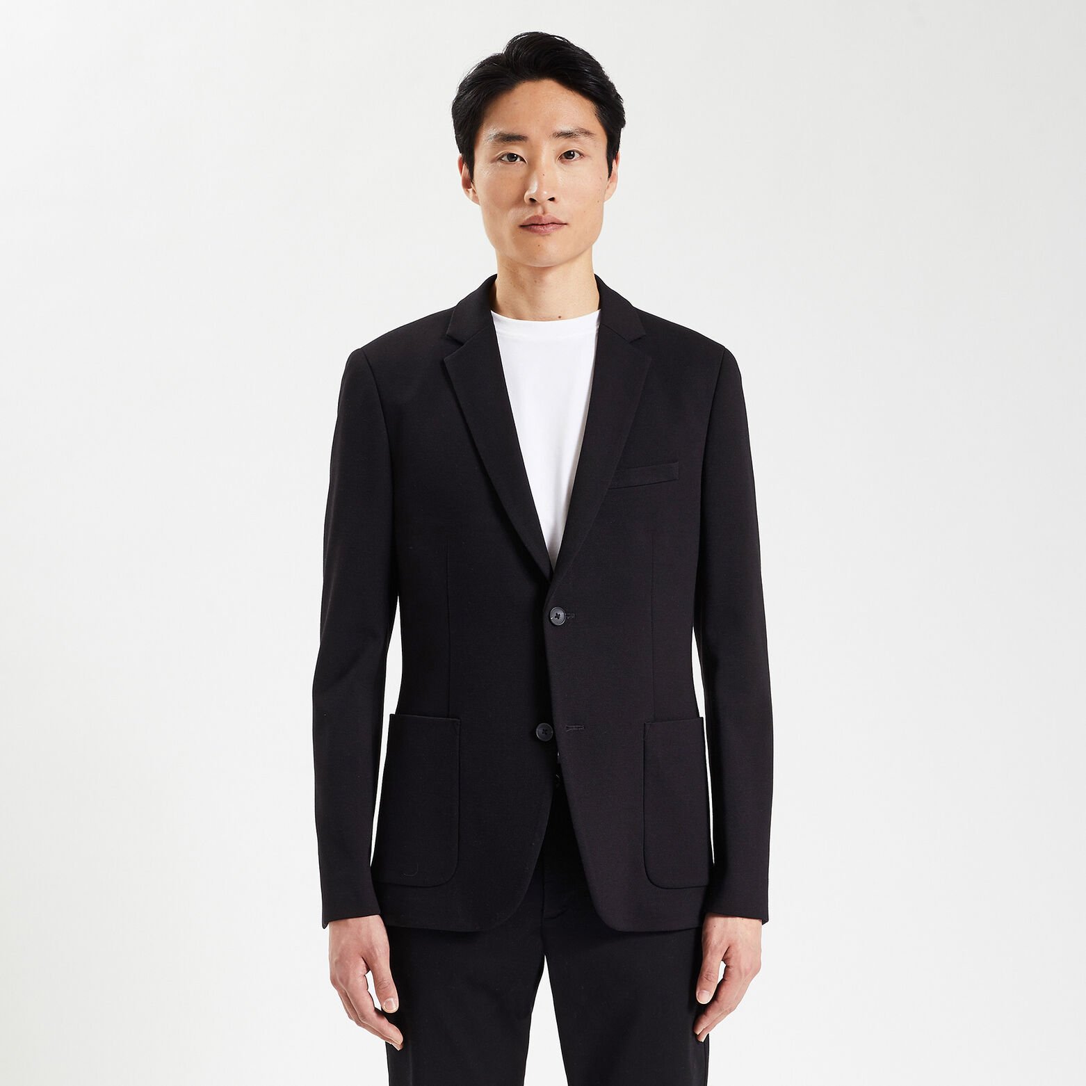 Veste maille slim Noir