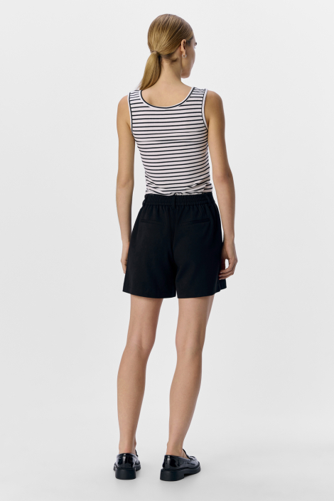 Object zwarte dames korte broek