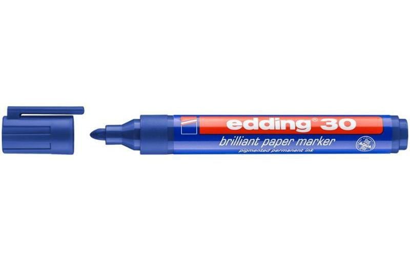 Permanent-Marker 30 BlauPapiermarker