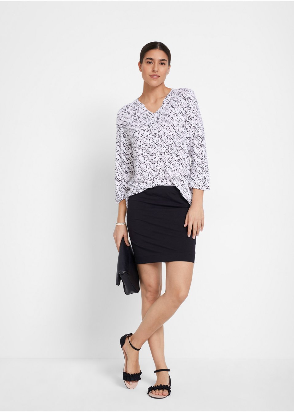 Lot de 2 jupes en jersey extensible