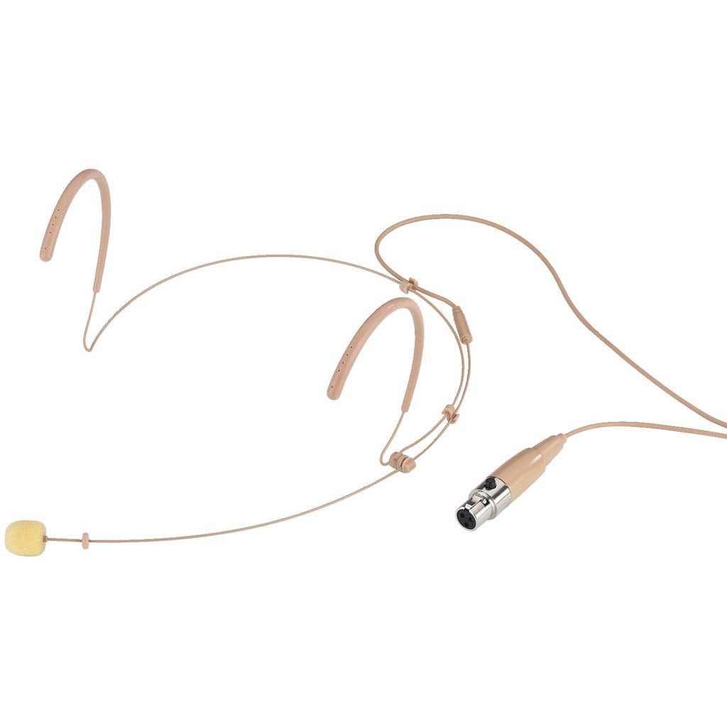 Monacor HSE-130/SK headset-microfoon mini-XLR