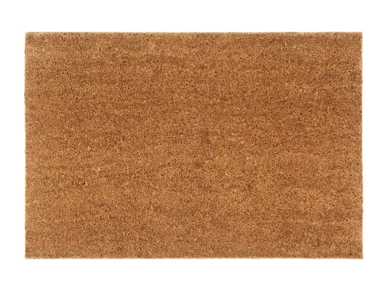 Tapis de porte naturel 60x90 cm fibre de coco touffeté