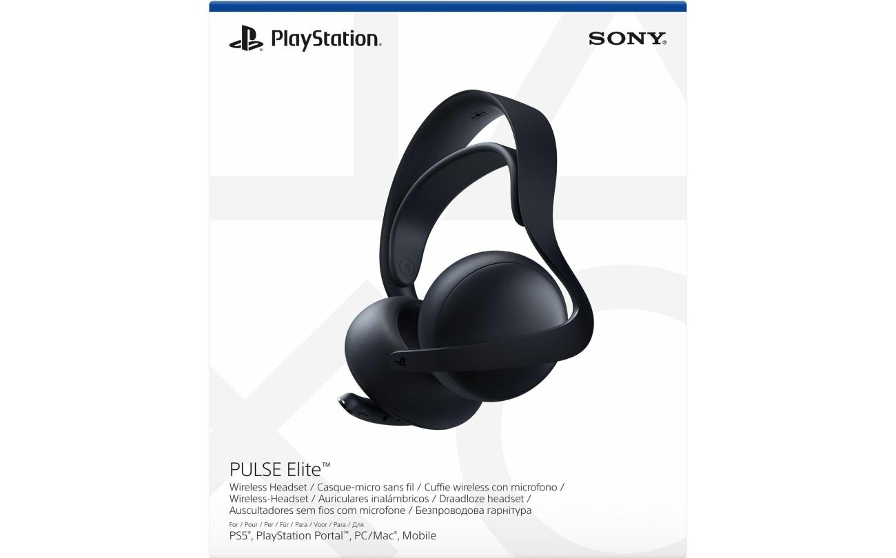 PS5 Wireless Pulse Elite Headset Midnight Black