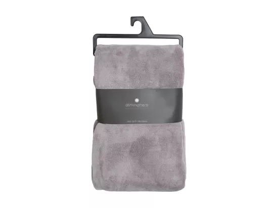 Plaid Microfibre Gris 180 x 230 cm