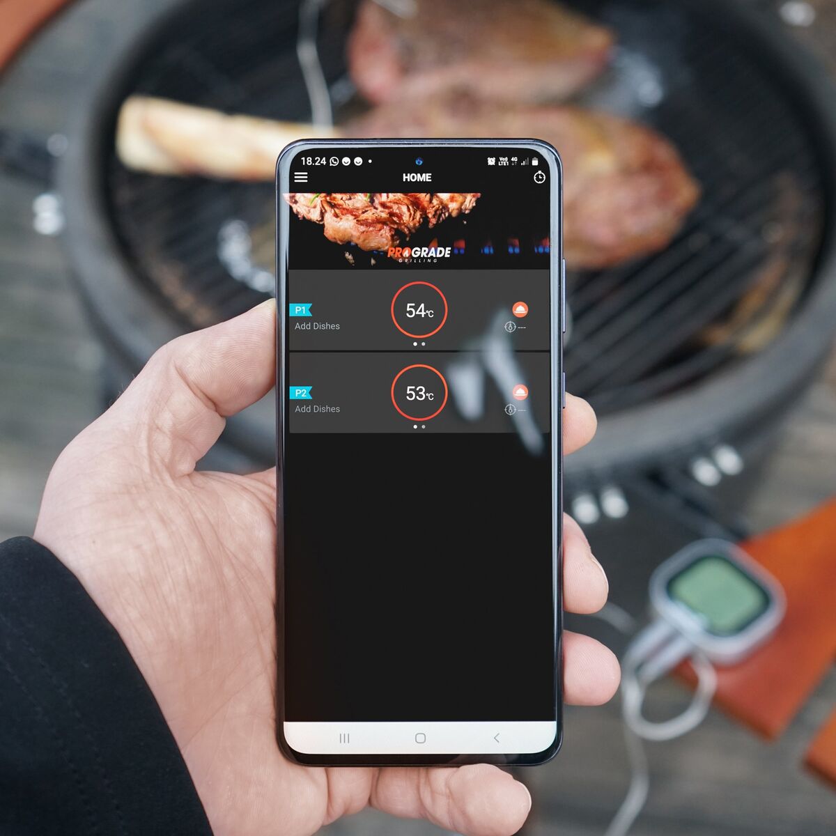 Digitalt Bluetooth termometer