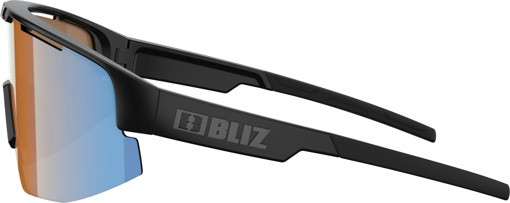 Bliz Matrix Nordic Light Matte Black/Coral Orange Blue