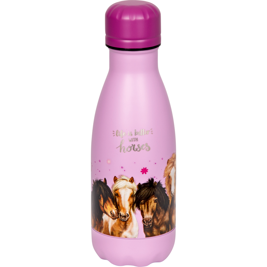 Coppenrath Edelstahlflasche - Pferdefreunde (ca. 0,4 l)