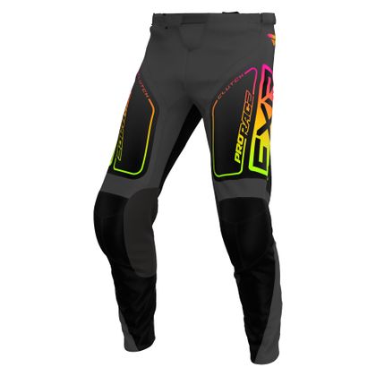 Pantalon cross FXR CLUTCH 24 2024 - Noir / Multicolore