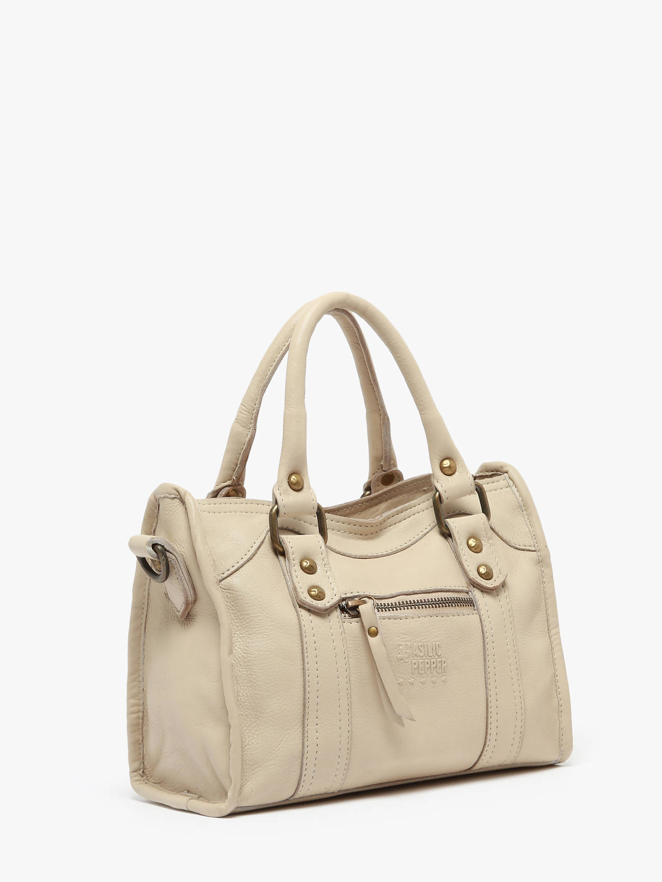 Sac bandoulire Cow cuir BASILIC PEPPER
