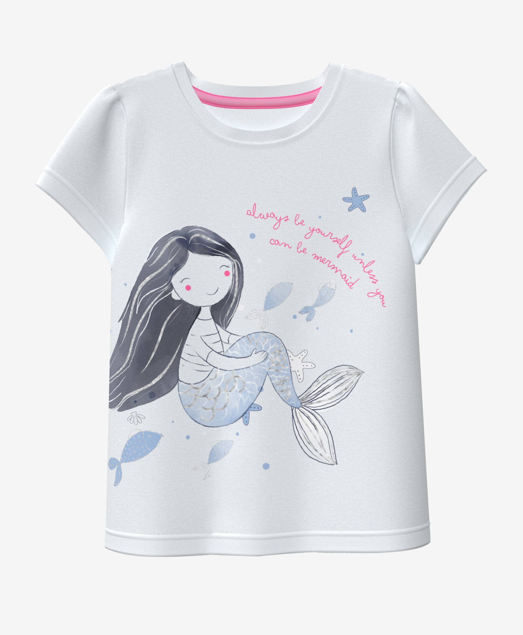 T-Shirts, 100% Baumwolle, 2er-Pack