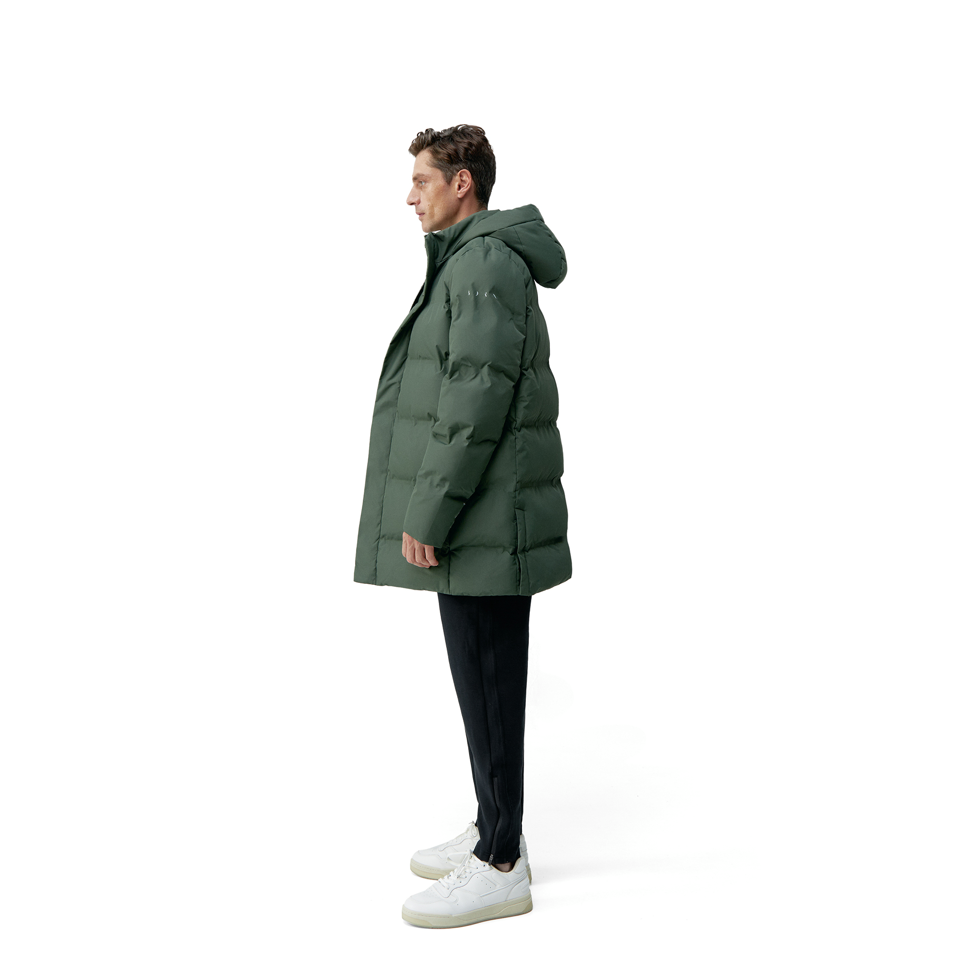 SAIKO - Manteau d'hiver à capuche saiko | Vert