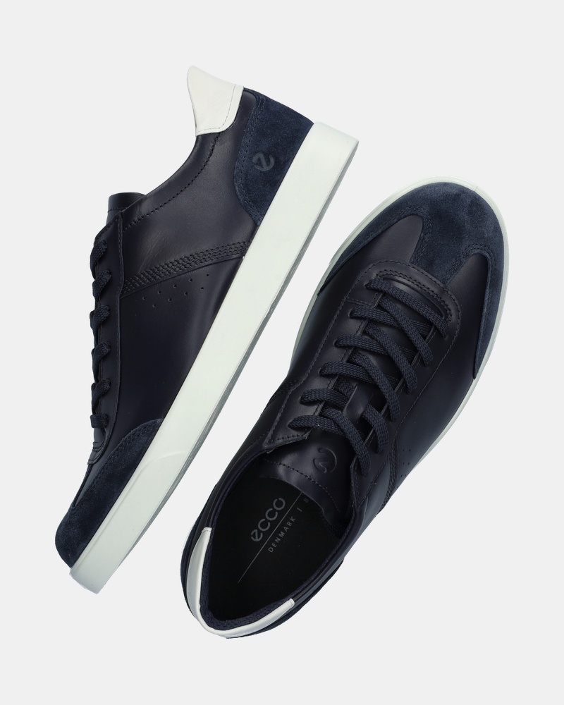 Ecco Street Lite M Lage sneakers  - blauw