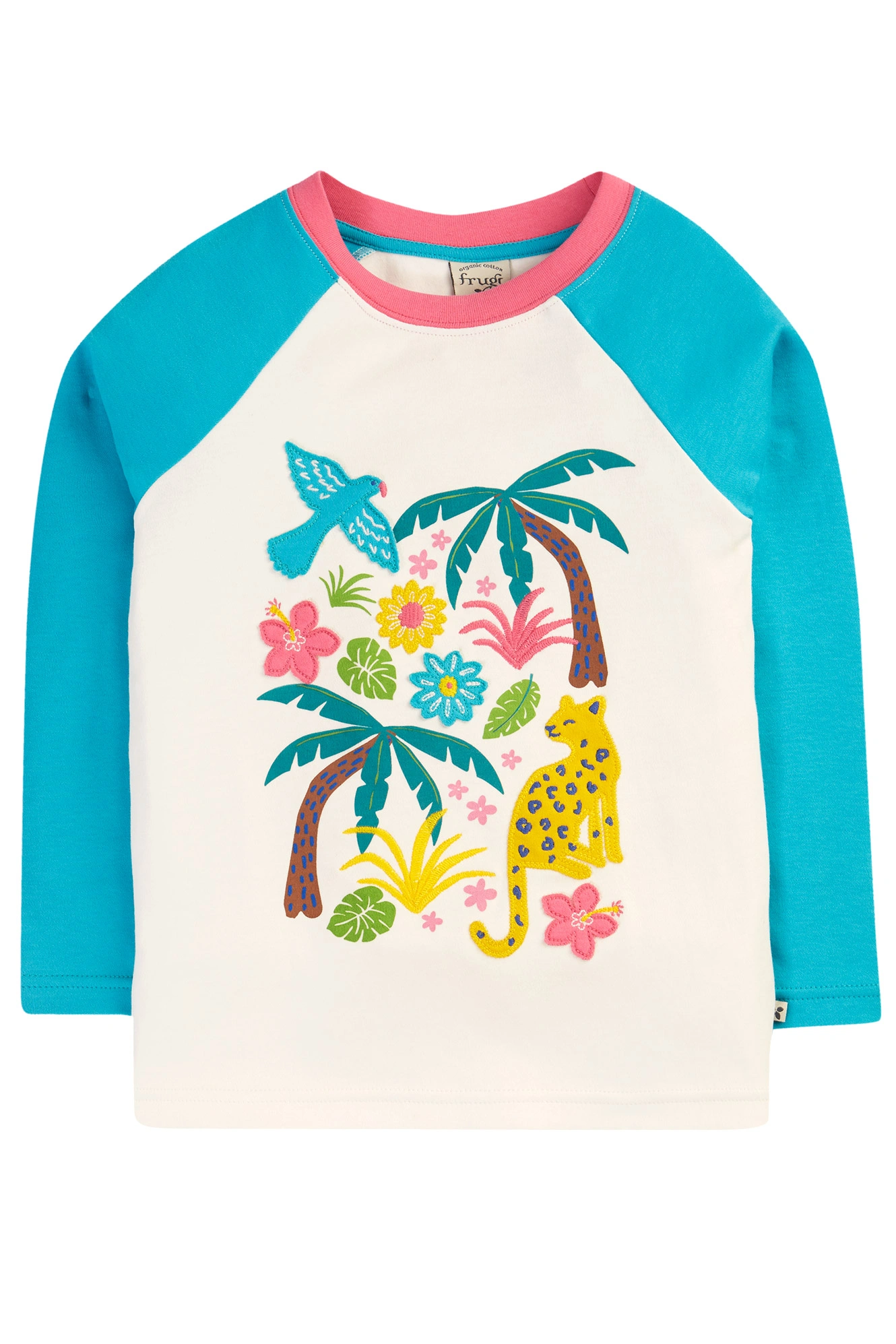 Langarmshirt JAGUAR in weiß