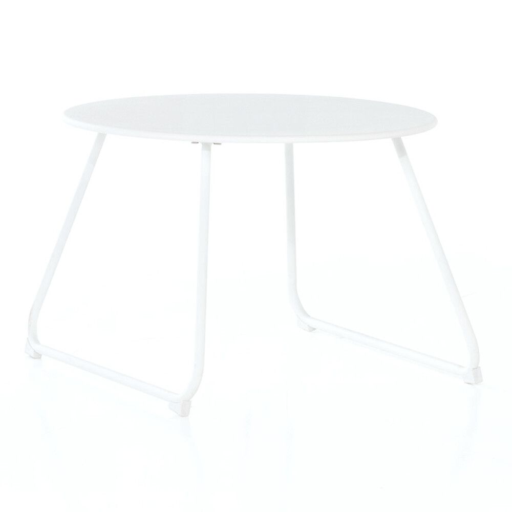 LOUNGEBORD SUNFUN RIXÖ 60X41CM HVIT