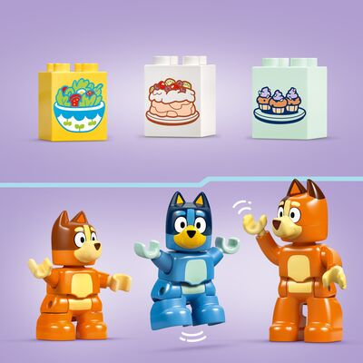 LEGO DUPLO Bluey 10459 Blueys hus med huskespill