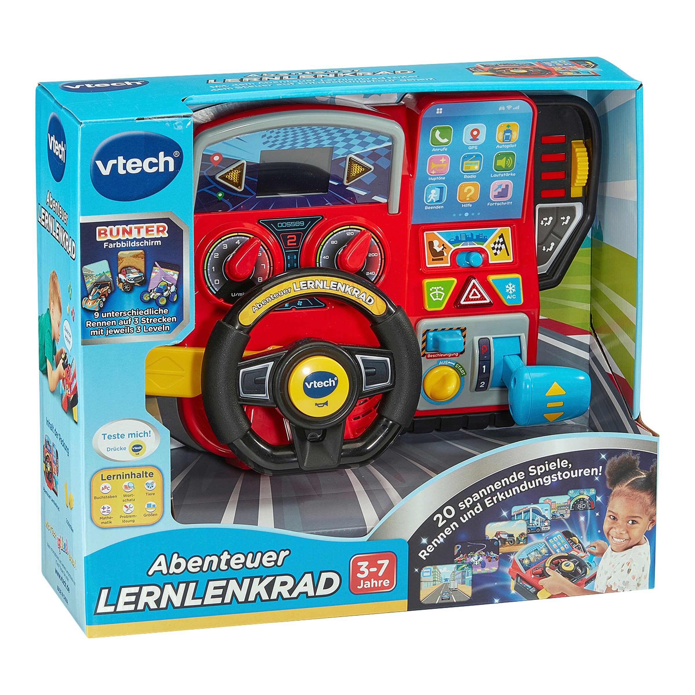 Vtech - READY SET SCHOOL Abenteuer Lernlenkrad