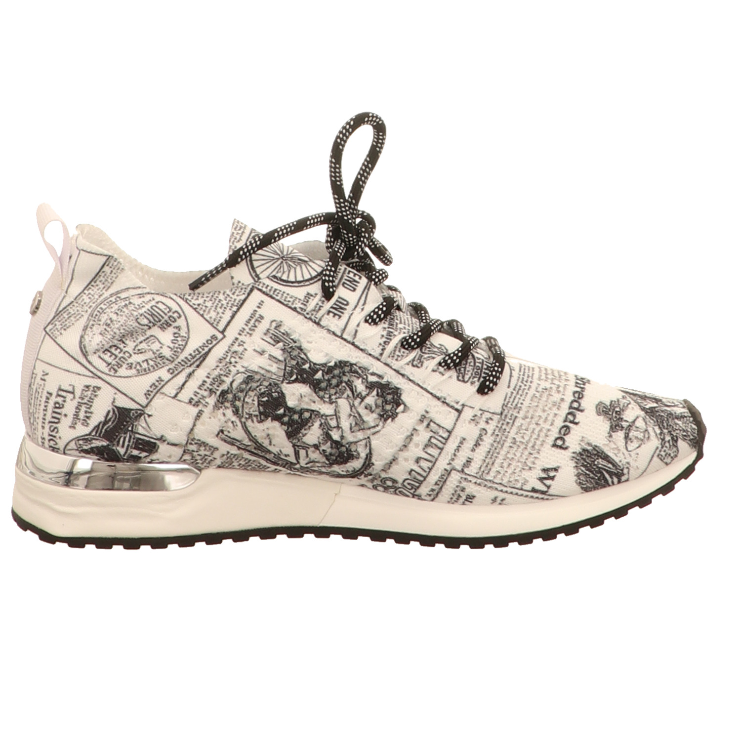 La Strada Sneaker weiß weiss/weiss kombi