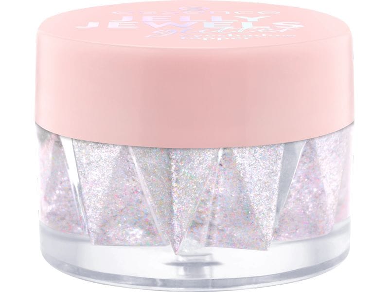 essence Lidschatten Glitter Eyeshadow Topper 02 Celestial S Glitzernder Lidschatten-Topper für ausgelassenen Festivalstimmung