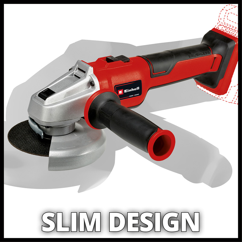 Einhell AXXIO 18/125 Q accu haakse slijper (body) 18V Li-ion