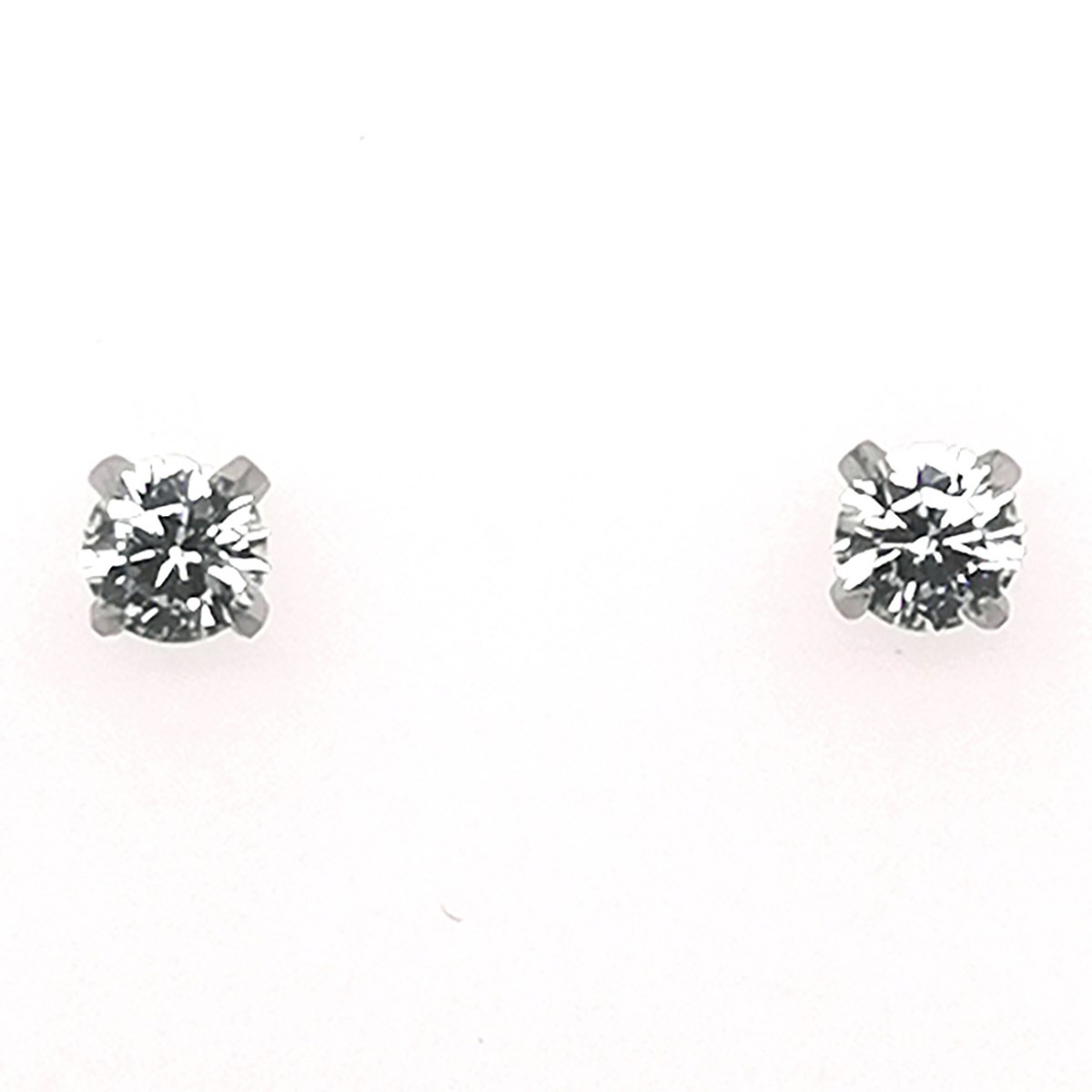 Boucles d'oreilles Brillaxis puce 3 mm or 9 carats