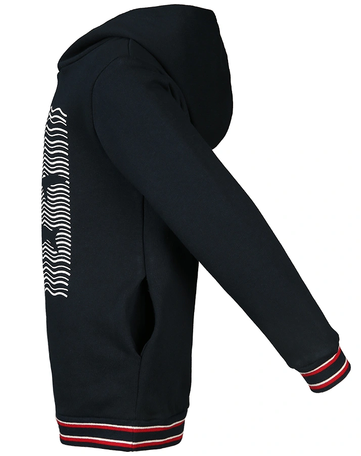 Kapuzen-Sweatshirt HAI SILHOUETTE in dunkelblau