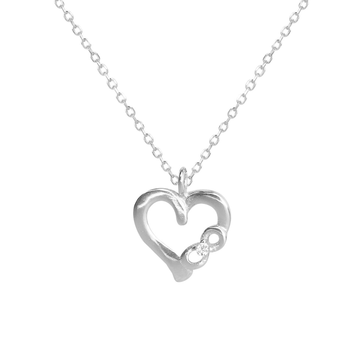 Collier argent 925 oxyde