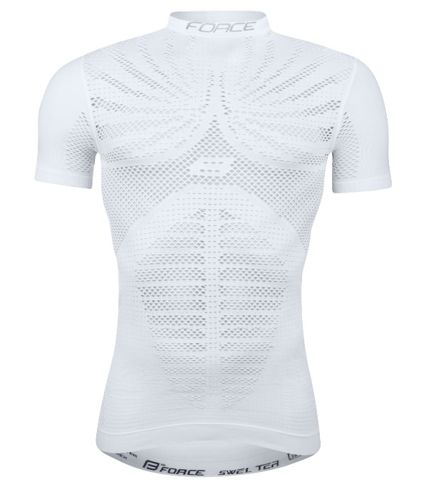 Force Swelter korte ærmer Baselayer Unisex Hvid