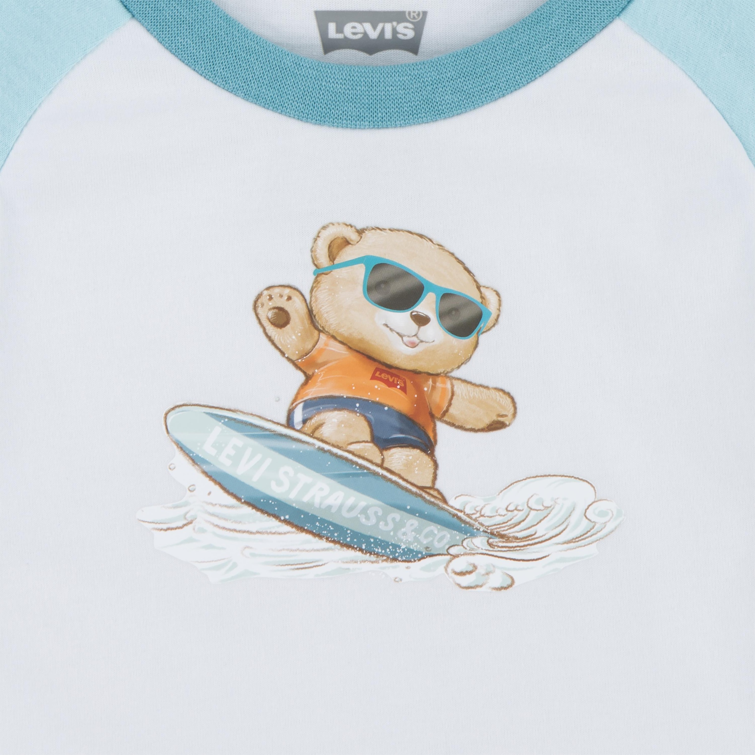 Levi's® Kids Print-Shirt, 2 Stk. und Jeansshorts, for BOYS