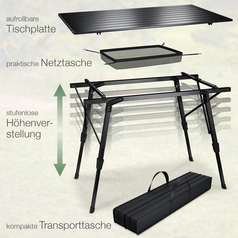 aktivshop Campingtisch klappbar Carry