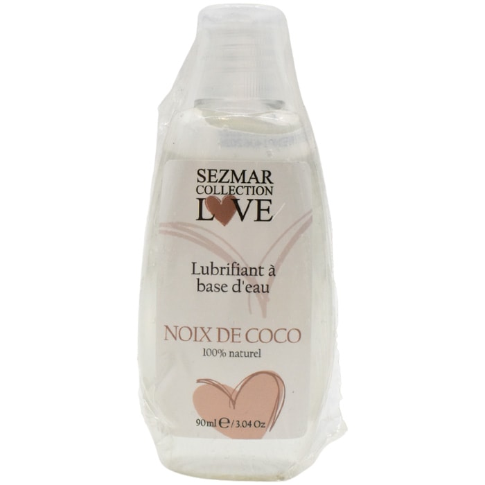 Lubrifiant à base d'eau 100% naturel - Noix de coco - 90 ml