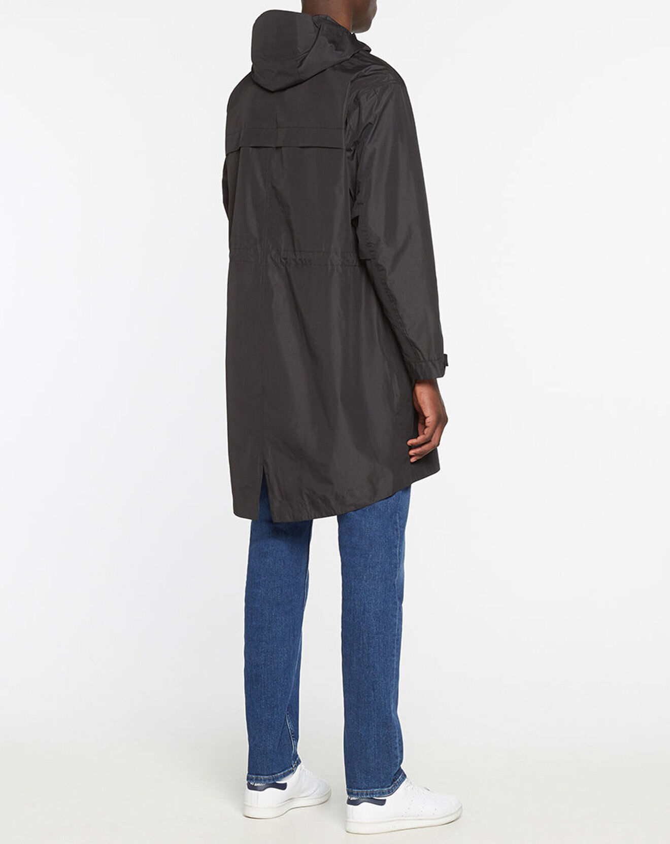Calvin Klein Jeans Parka longue Technical noire