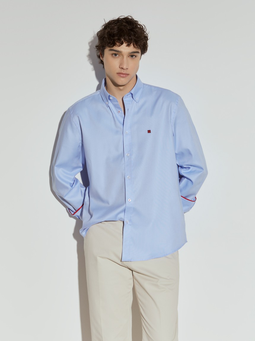 Camisa oxford regular fit