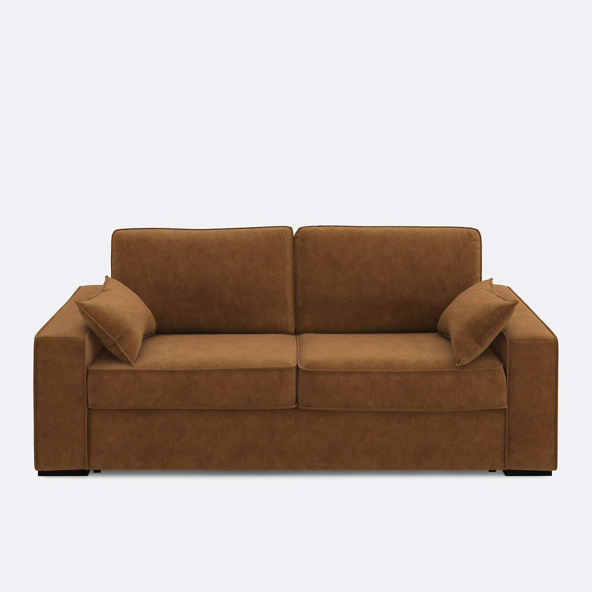 LA REDOUTE INTERIEURS<br>Sofá-cama de veludo, Bultex Cécilia
