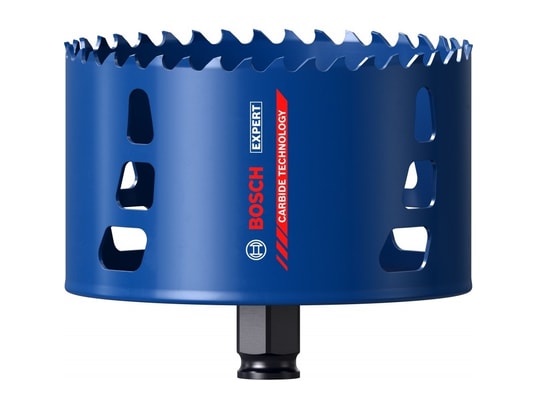 BOSCH - Accessoire outil de précision Scie trépan expert carbure multimatériaux 114 mm 2608900442