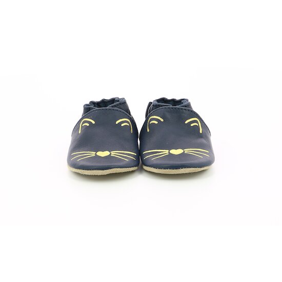 Chaussons Goldy Cat   Marine        17/18   de               Robeez