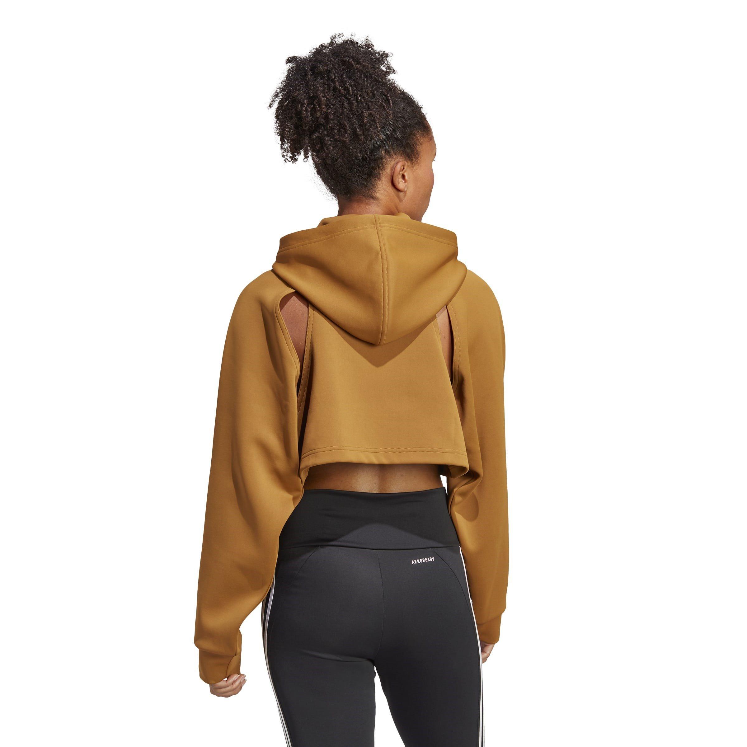adidas HIIT Cropped Hoodie Womens