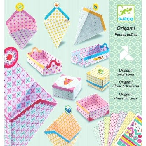 Djeco origami kleine doosjes