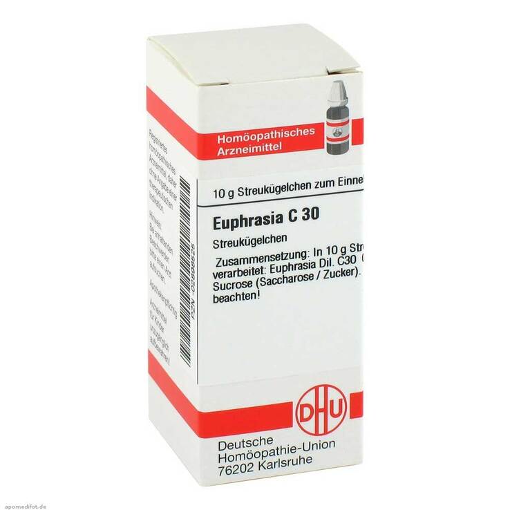DHU Euphrasia C 30 Globuli, 10 g