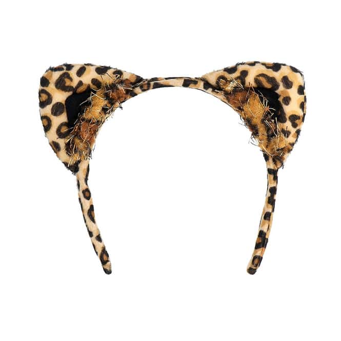 Faschingsset - Leopard - 2-teilig