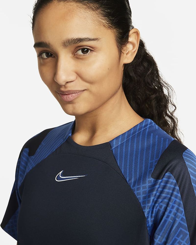 Maillot Nike Strike 22 Bleu Marine pour femme