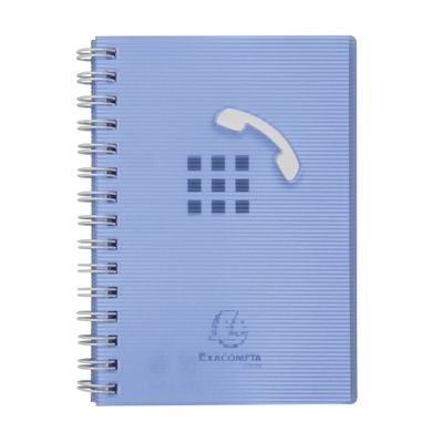 Répertoire Carnet d'adresses Linicolor - 9 x 13 cm - disponible dans différentes couleurs - Exacompta
