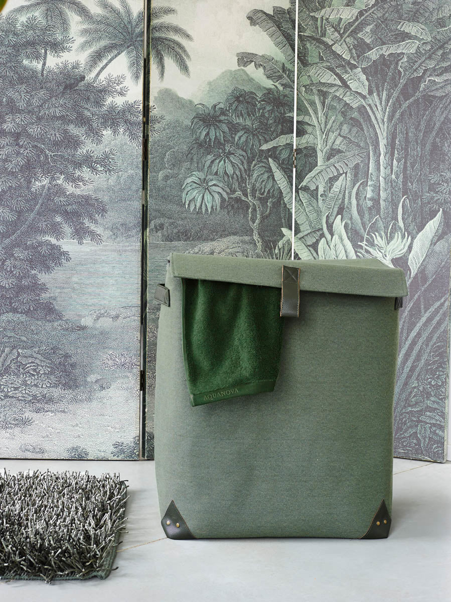 Kemen Badmat Thyme | 80 x 160 cm | Groen | Polyester