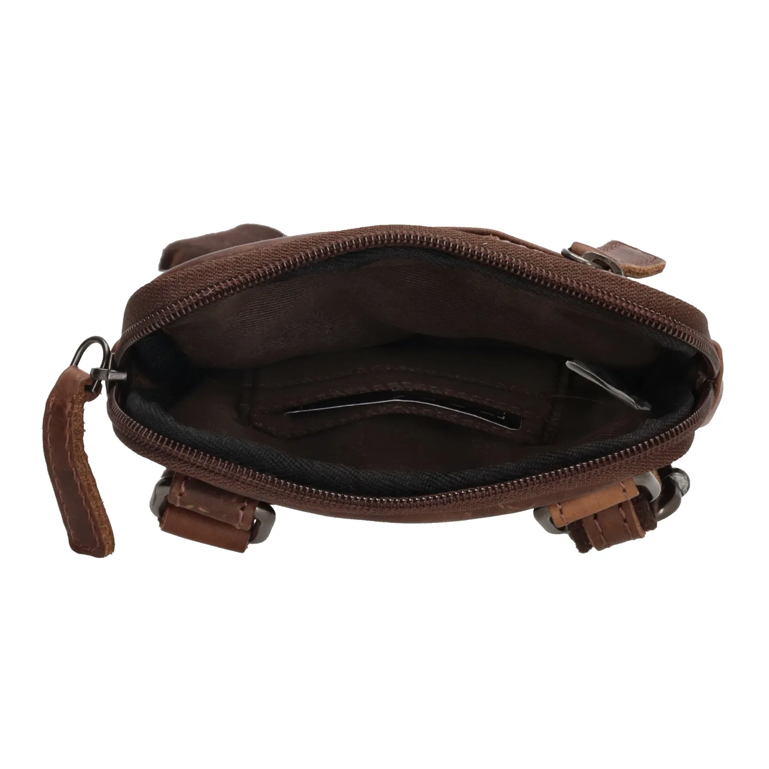 Hide & Stitches Japura Schoudertas Bruin