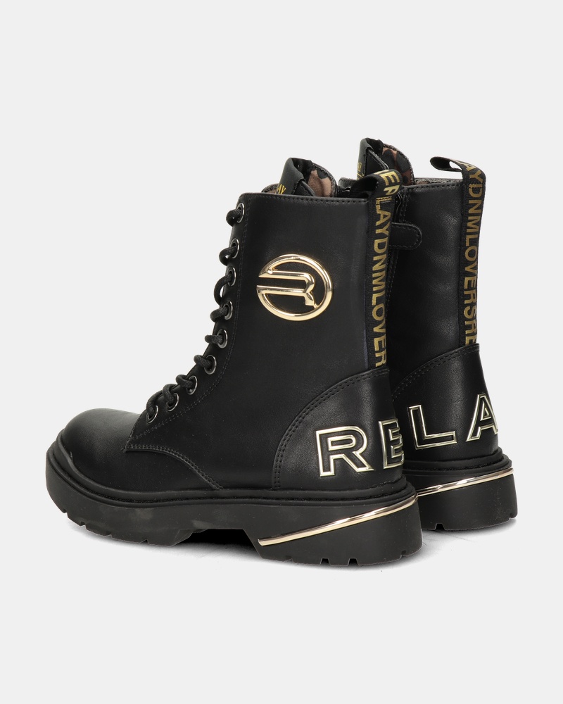 Replay Joplin 8 Veterboots  - zwart