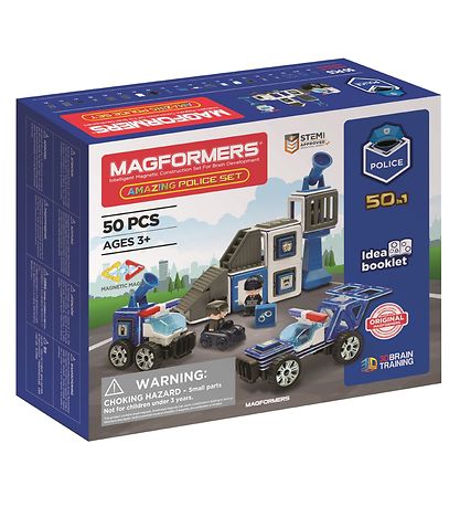 Magformers Amazing Politi S?t - 50 dele