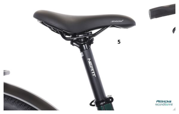 Produit Reconditionné - Vélo de Ville Électrique Moustache Bikes Samedi 27 Xroad 7 Open Shimano Deore XT 11V 625 Wh 27.5'' Vert 2021