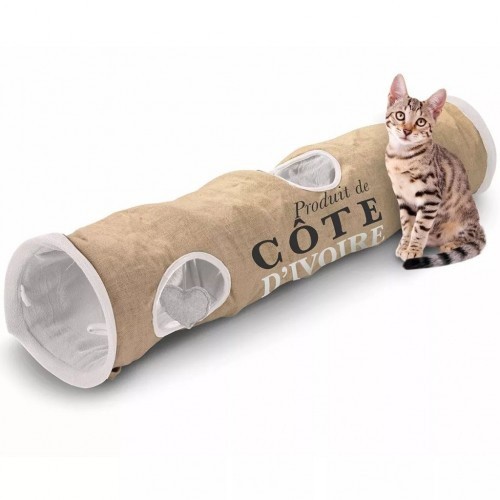 Túnel Pura Vida para Gatos, Branco